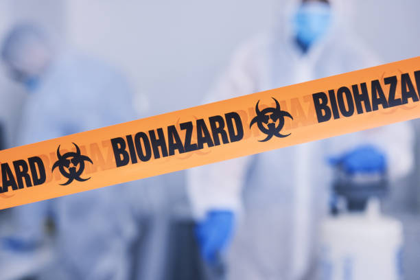 Professional Blood Cleanup technician working in Williamsburg, FL